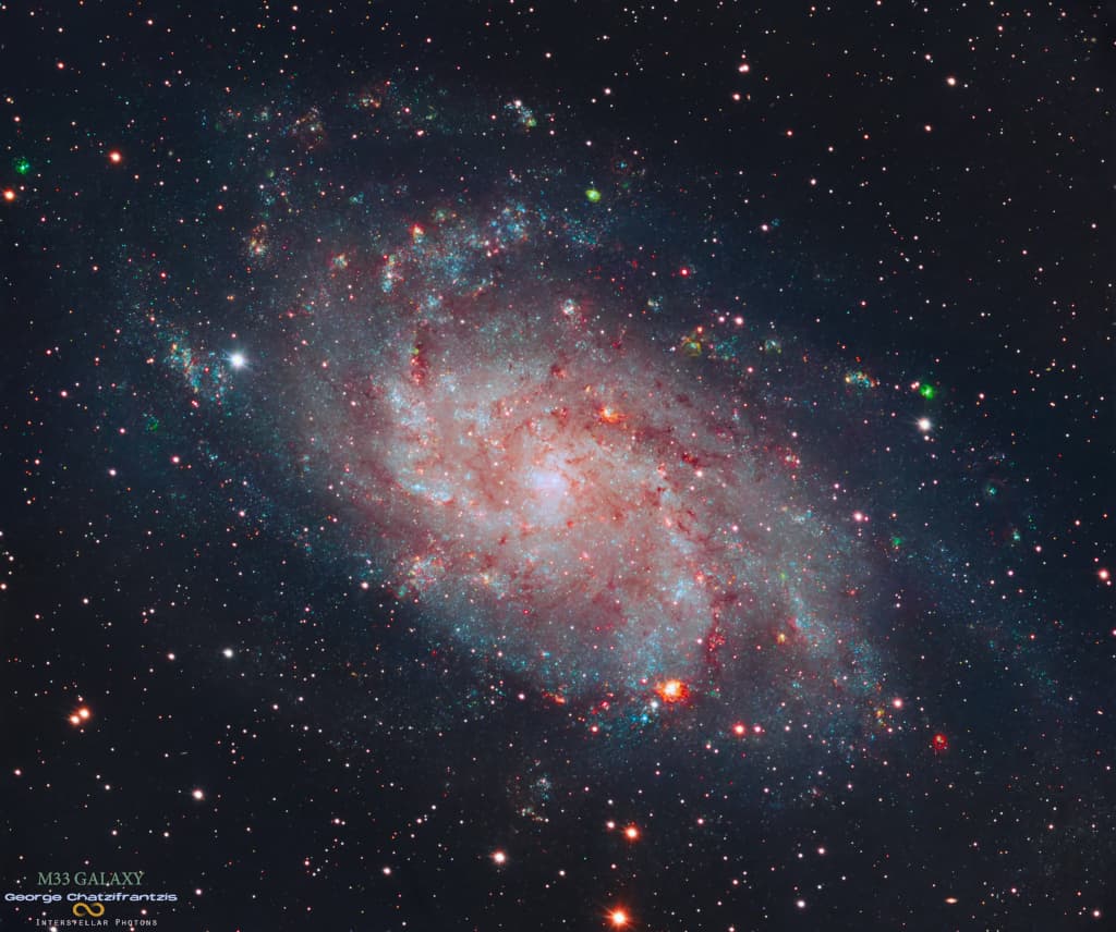 Messier 33: Galaxie v Trojúhelníku