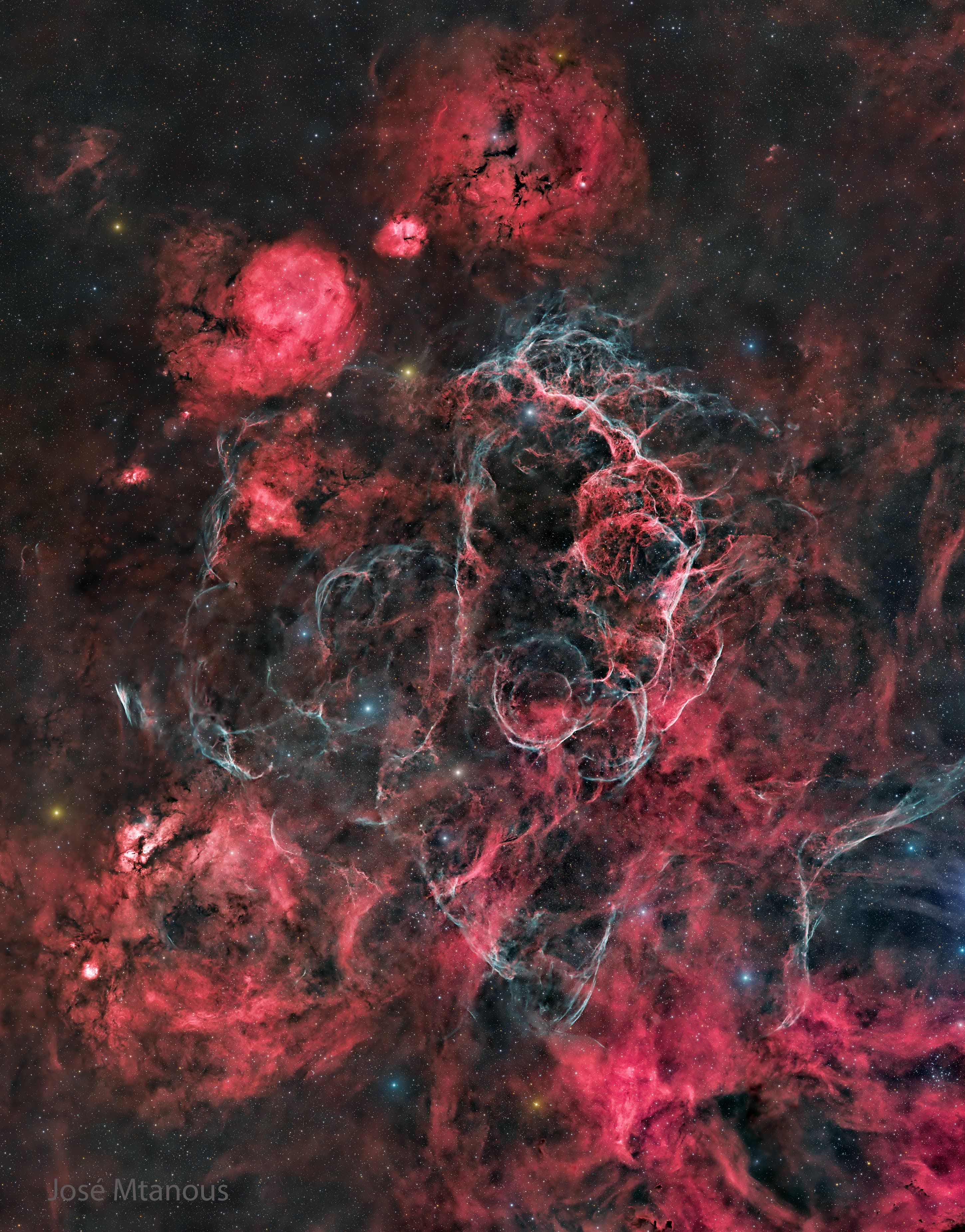 NASA obrázek dne: Pozůstatek supernovy Vela