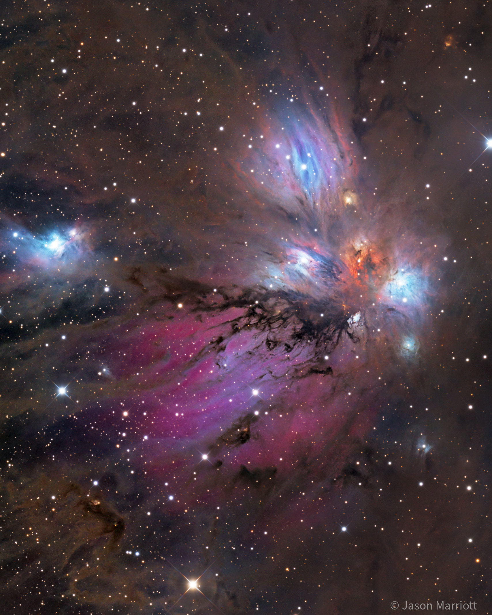 NGC 2170: Andělská mlhovina